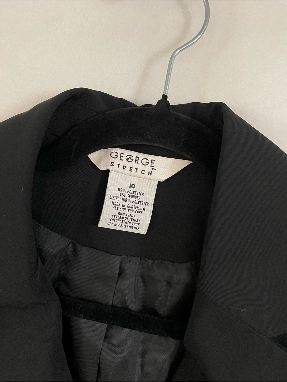 George Black Women's Blazer Tailored Back Size 10 - Picture 8 of 8